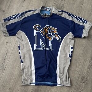 University of Memphis Tigers Cycling Jersey size Large Adrenaline promotions